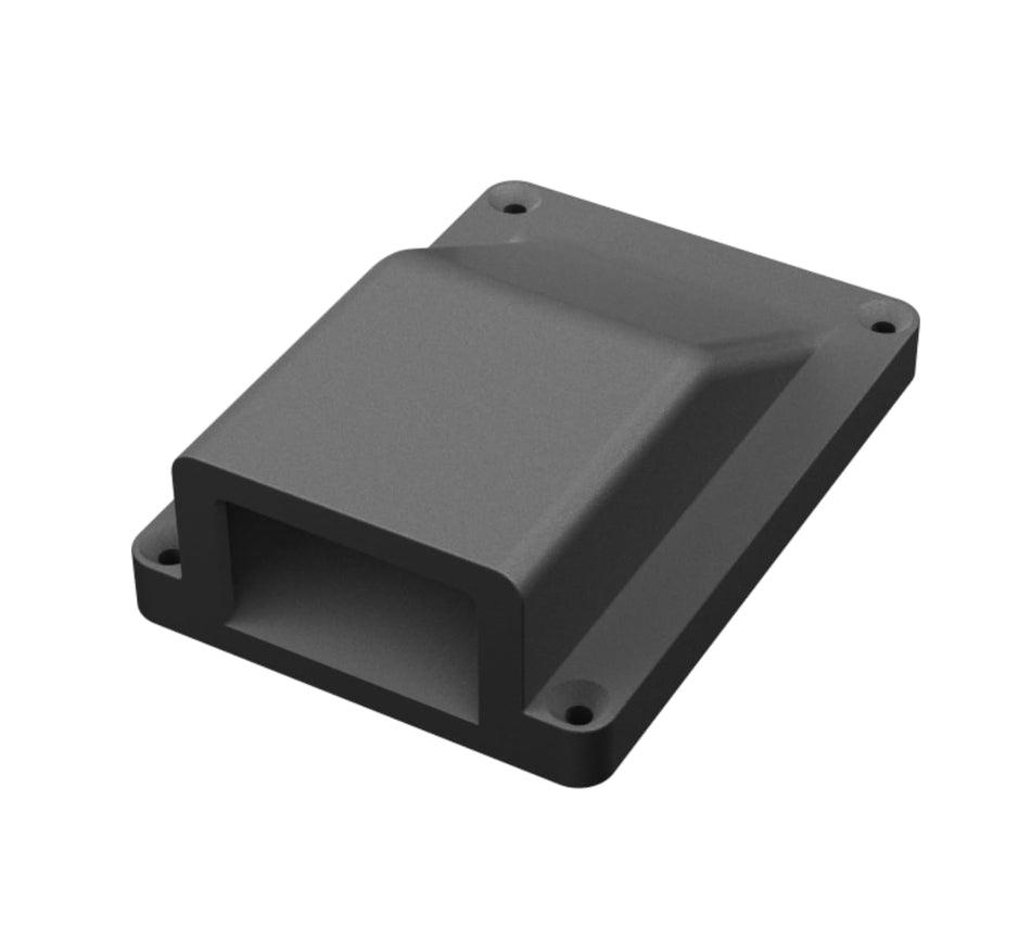 Duskie Switch Housing for 21 x 37mm Accessories, UV Resistant Nylon, Surface Mount, Matte Finish