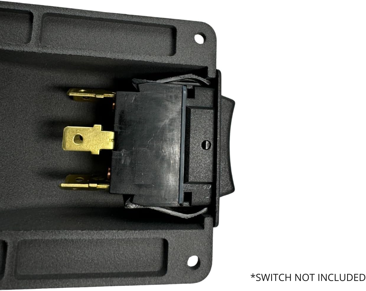 Duskie Switch Housing for 21 x 37mm Accessories, UV Resistant Nylon, Surface Mount, Matte Finish