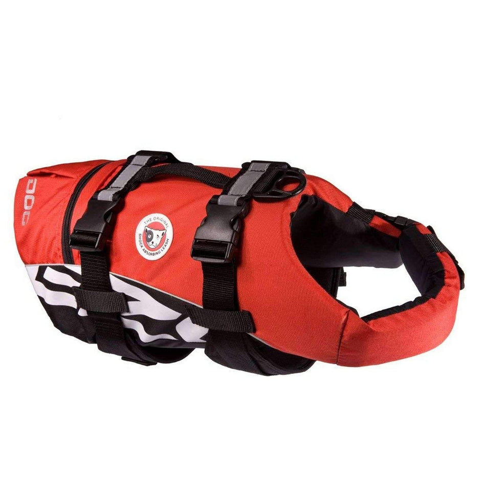 EZYDOG DFD Dog Life Jackets | Dog Lifejackets, Boating, Dog Friendly, Paddle Board, Dog Life Jacket Small Superior Buoyancy, Dog Life Jacket Medium, Dog Swim Vest, Puppy Life Jacket (Red, XS)