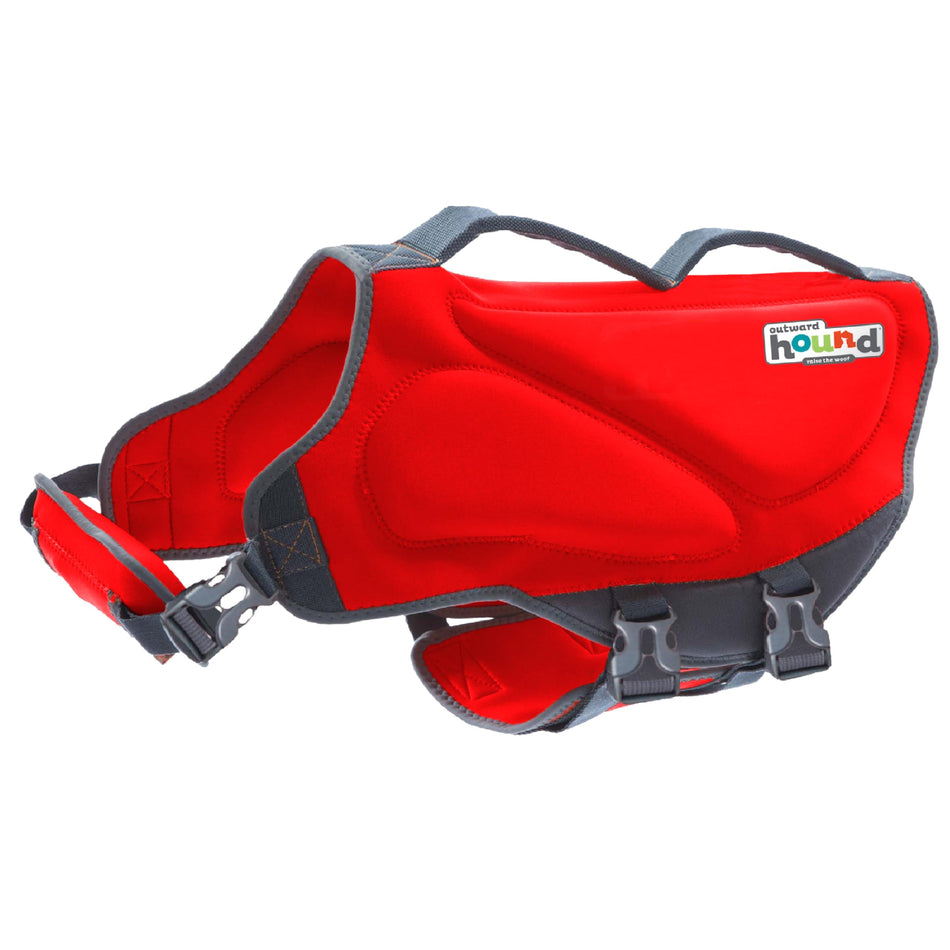 Outward Hound Dawson Swim Red Dog Life Jacket, XL